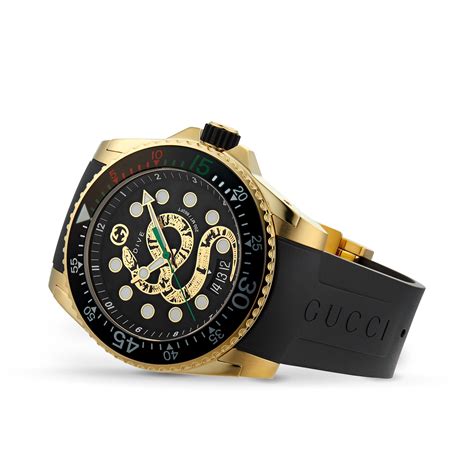 gucci dive xl mens watch|Gucci watch with snake.